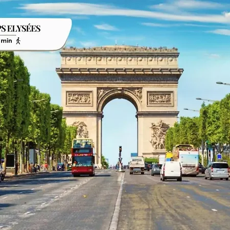 Apartment Bluestay 245 -duplex Sur Les Champs-elysees+balcon